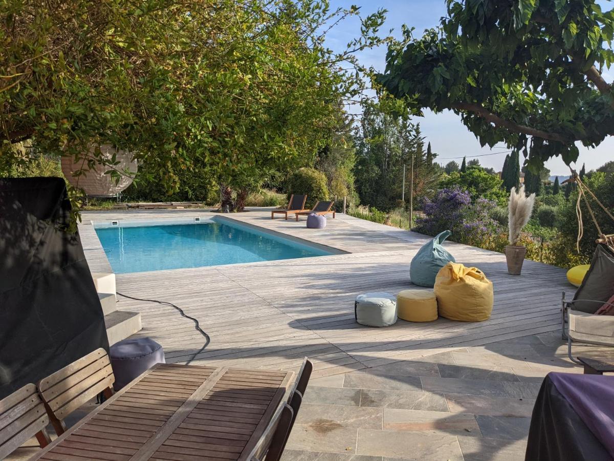 Appartamento Studio Independant, Acces Piscine Le Castellet  Esterno foto